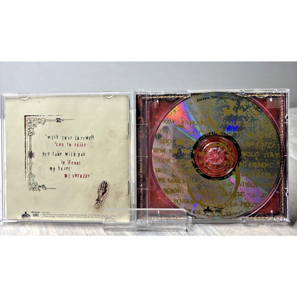 Selena – Dreaming of You (CD, 1995, EMI Latin) - Picture 3 of 5